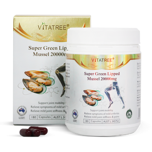 Vitatree Super Green Lipped Mussel 20000mg 180 Capsules