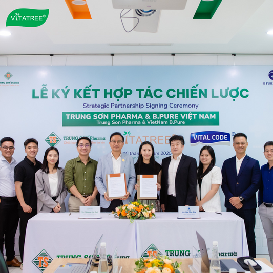 Strategic Partnership Signing Ceremony between Trung Sơn Pharma & Vitatree Vietnam