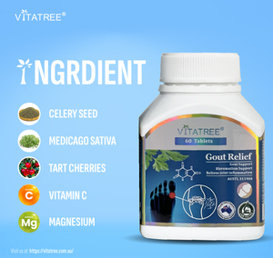 Vitatree Gout Relief 60 Tablets