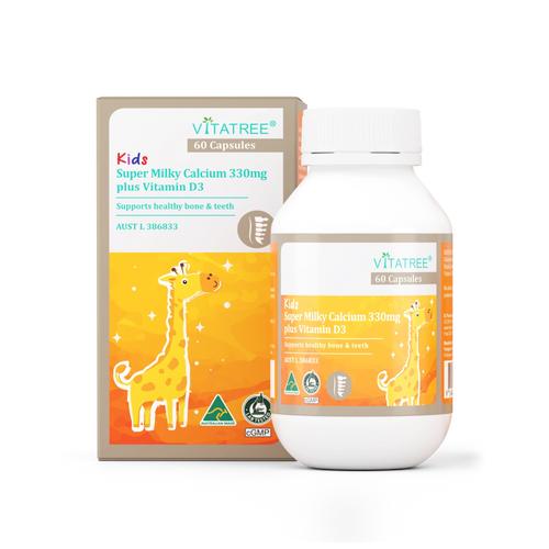 Vitatree Kids Super Milky Calcium 330mg plus Vitamin D3