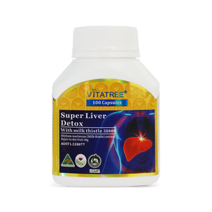 Vitatree Super Liver Detox with Milk Thistle 38000 100 Capsules