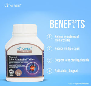Vitatree Advanced Joint Pain Relief 60 Tablets