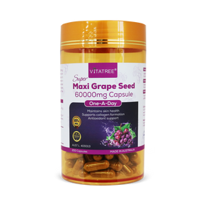 Vitatree Super Maxi Grape Seed 60000mg 200 Capsules